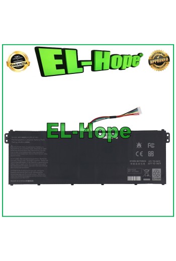 ACER AC14B8K AC011353 2750mAh 15,2V SCHWARZ NOTEBOOK-AKKU GLEICH DEM ORIGINAL