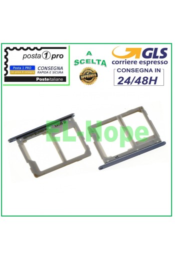 Steckplatz für Nano-SIM-Karte, SD-Karte, Samsung Galaxy A3 2016, SM A310 F, Grau