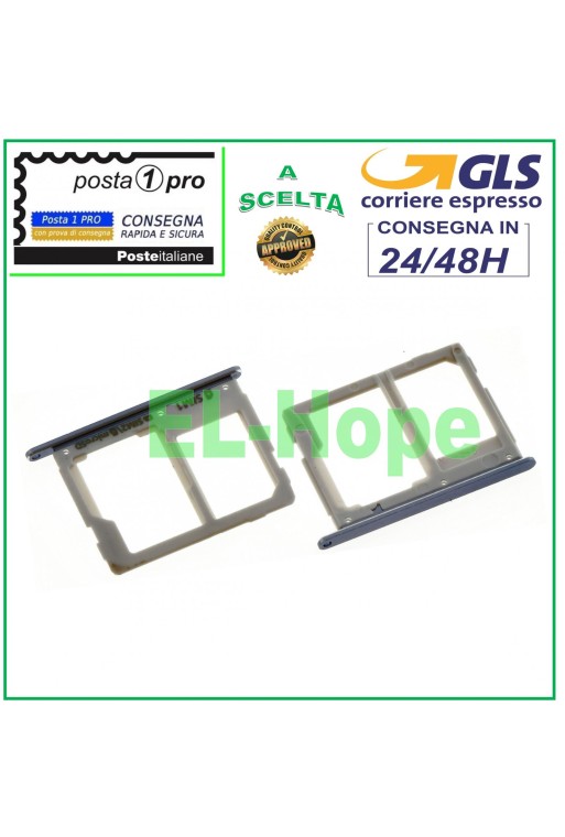 Steckplatz für Nano-SIM-Karte, SD-Karte, Samsung Galaxy A3 2016, SM A310 F, Grau