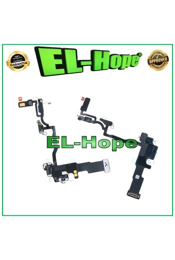 FLACHES FLEXKABELMODUL FÜR IPHONE 15 PRO MAX SIGNAL ANTENNE WIFI WLAN MIKROFON