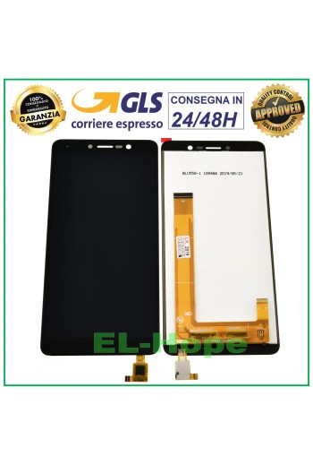 LCD-DISPLAY FÜR WIKO TOMMY 3 TOUCHSCREEN GLAS MONITORBILDSCHIRM 5,45 SCHWARZ