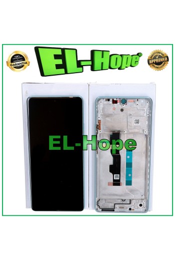 TOUCH-DISPLAY + ORIGINALRAHMEN SERVICE XIAOMI REDMI NOTE 13 5G 2312DRAABC BLAU