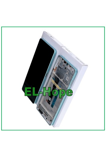 TOUCH-DISPLAY + ORIGINALRAHMEN SERVICE XIAOMI REDMI NOTE 13 5G 2312DRAABC BLAU