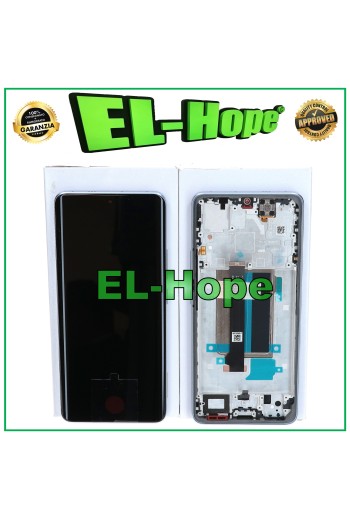 ORIGINAL TOUCH-RAHMEN-DISPLAY XIAOMI REDMI NOTE 13 PRO+ PLUS 23090RA98C LILA