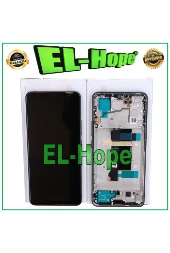 ORIGINALRAHMEN LCD-TOUCH-DISPLAY XIAOMI REDMI NOTE 13 PRO 5G 2312CRAD3C SCHWARZ