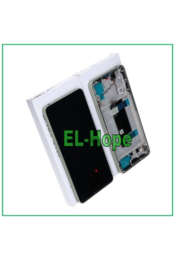 ORIGINAL LCD-TOUCH-RAHMENDISPLAY XIAOMI REDMI NOTE 13 PRO 5G 2312CRAD3C GRÜN