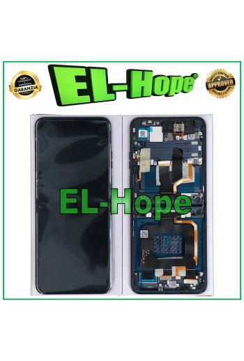 ORIGINAL TOUCH LCD DISPLAY SERVICE MOTOROLA RAZR 50 ULTRA XT2451 SCHWARZER RAHMEN