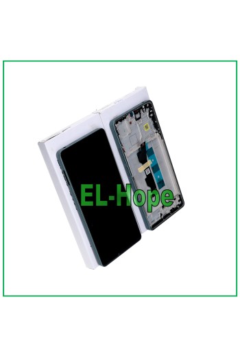 ORIGINAL LCD-TOUCH-DISPLAY XIAOMI POCO M6 PRO 4G 2312FPCA6G 2024 GRÜNER RAHMEN