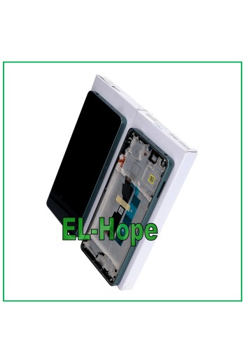 ORIGINAL LCD-TOUCH-DISPLAY XIAOMI POCO M6 PRO 4G 2312FPCA6G 2024 GRÜNER RAHMEN