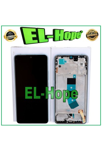 TOUCH-RAHMEN-DISPLAY ORIGINALSERVICE XIAOMI REDMI NOTE 13 4G 23124RA7EO BLAU