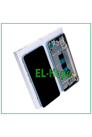 TOUCH-RAHMEN-DISPLAY ORIGINALSERVICE XIAOMI REDMI NOTE 13 4G 23124RA7EO BLAU
