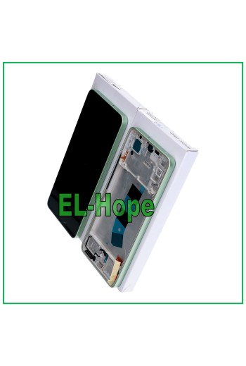 TOUCH-RAHMEN-DISPLAY ORIGINALSERVICE XIAOMI REDMI NOTE 13 4G 23124RA7EO GRÜN