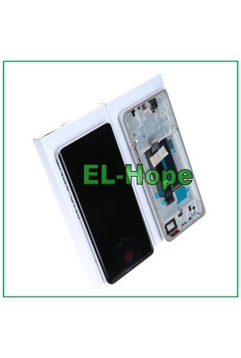 ORIGINAL TOUCH-RAHMEN-DISPLAY XIAOMI REDMI NOTE 13 PRO+ PLUS 23090RA98G WEISS