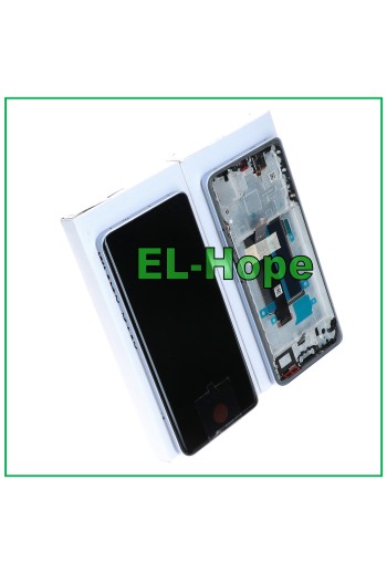 ORIGINAL TOUCH-RAHMEN-DISPLAY XIAOMI REDMI NOTE 13 PRO+ PLUS 23090RA98G LILA