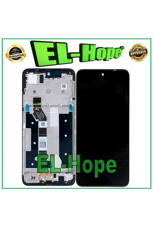 DISPLAYRAHMEN LCD FÜR MOTOROLA MOTO G35 XT2433 XT2433-2 TOUCH-GLAS-MONTAGE