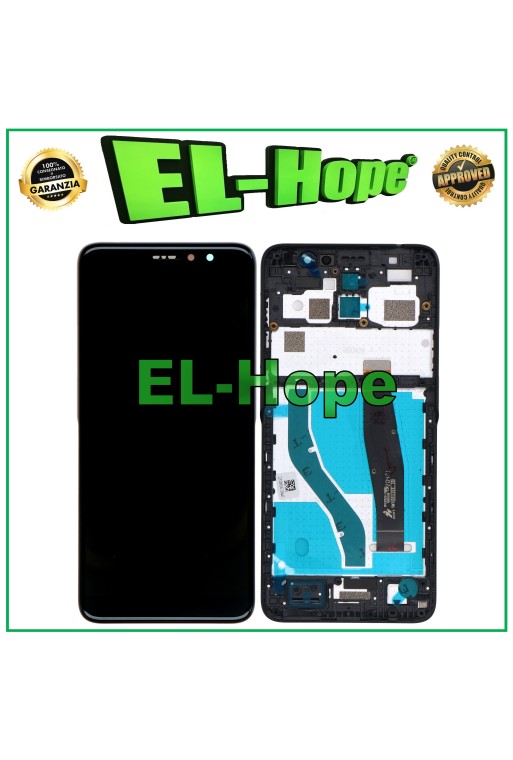 LCD-DISPLAY + RAHMEN FÜR ALCATEL 1X 2019 5008 TOUCHSCREEN SCHWARZER GLASBILDSCHIRM