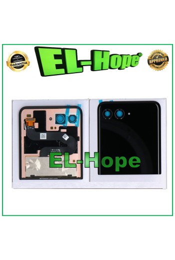 EXTERNES DISPLAY GLASGEHÄUSE ORIGINAL MOTOROLA MOTO RAZR 50 ULTRA XT2451 SCHWARZ