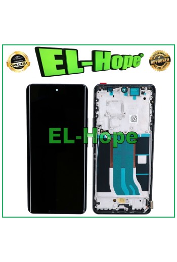 OLED-LCD-DISPLAY + FREAME FÜR XIAOMI REALME 12 PRO RMX3842 TOUCHSCREEN SCHWARZ