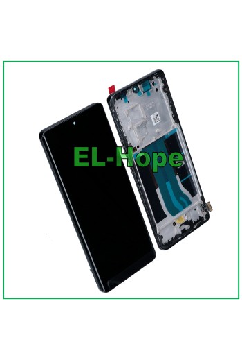 OLED-LCD-DISPLAY + FREAME FÜR XIAOMI REALME 12 PRO RMX3842 TOUCHSCREEN SCHWARZ