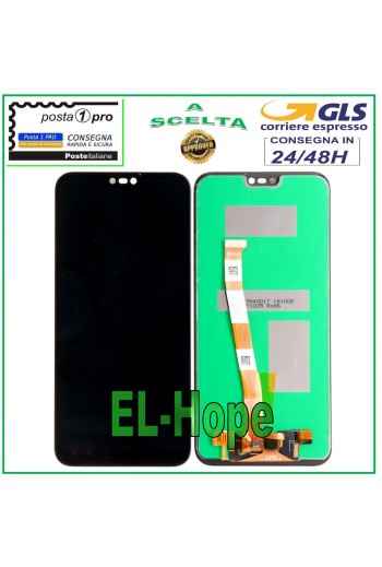LCD-DISPLAY FÜR HUAWEI P20 LITE ANE-LX1 TOUCHSCREEN-MONITOR GLAS SCHWARZ