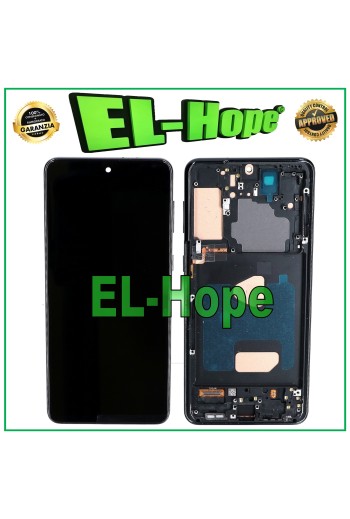TFT-Touchscreen-LCD-Display für Samsung Galaxy S21+ Plus SM-G996, schwarzer Rahmen