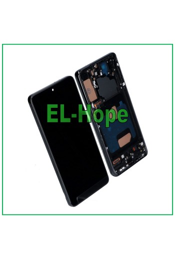 TFT-Touchscreen-LCD-Display für Samsung Galaxy S21+ Plus SM-G996, schwarzer Rahmen