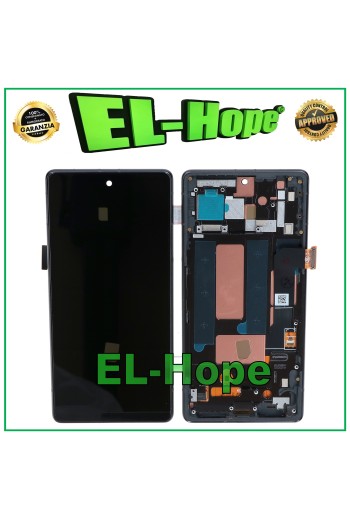OLED LCD DISPLAY FÜR GOOGLE PIXEL 7A G0DZQ GWKK3 GHL1X TOUCHSCREEN RAHMEN SCHWARZ