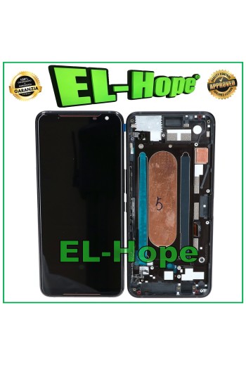 DISPLAYRAHMEN OLED TOUCH FÜR ASUS ROG PHONE 2 II ZS660KL LCD-BILDSCHIRM GLAS SCHWARZ