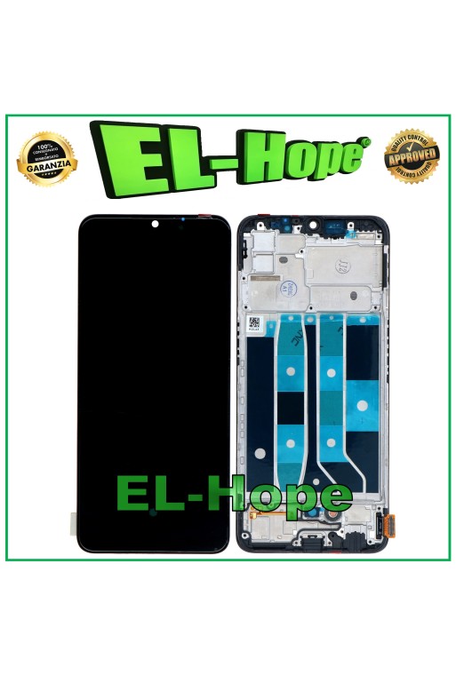 LCD OLED TOUCHSCREEN DISPLAY + RAHMEN FÜR OPPO F17 CPH2095 SCHWARZES BILDSCHIRMGLAS