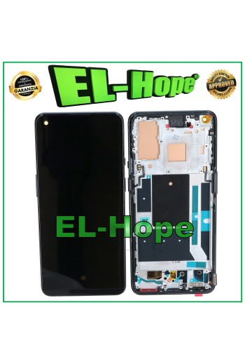 OLED-DISPLAY + RAHMEN FÜR ONEPLUS 9 LE2110 LE2113 TOUCH-GLAS-LCD-BILDSCHIRM SCHWARZ