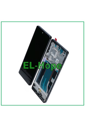 OLED-LCD-DISPLAY + RAHMEN FÜR OPPO REALME 12 PRO PLUS RMX3840 TOUCHSCREEN SCHWARZ