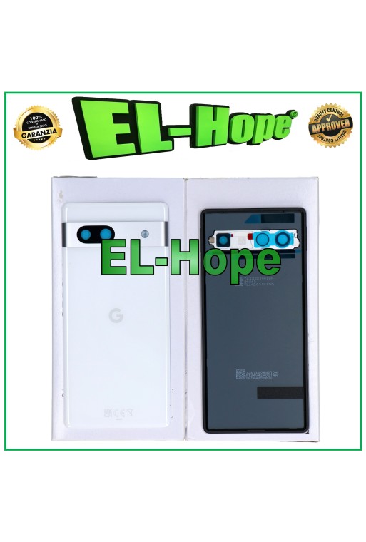 ORIGINAL AKKU-COVER SERVICE GOOGLE PIXEL 7A BODY BACK COVER WEISS