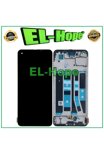 TFT-LCD-DISPLAY + RAHMEN FÜR OPPO A78 4G CPH2565 TOUCHSCREEN-GLAS MONTIERT