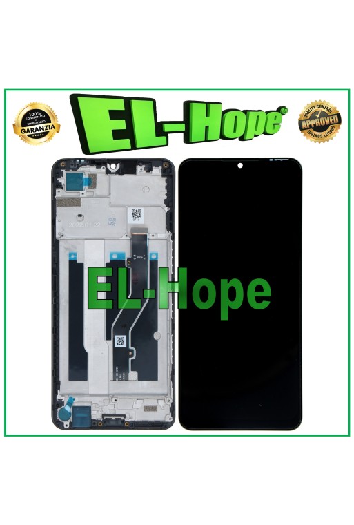 LCD-DISPLAY + RAHMEN FÜR ZTE BLADE V40 VITA 8045 TOUCHSCREEN GLASBILDSCHIRM 