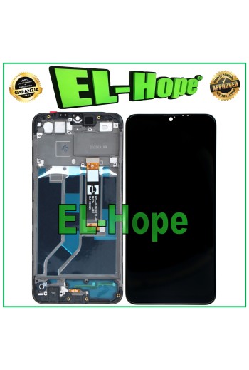 LCD-DISPLAY + RAHMEN FÜR OPPO A12 CPH2083 CPH2077 TOUCHSCREEN GLASBILDSCHIRM SCHWARZ