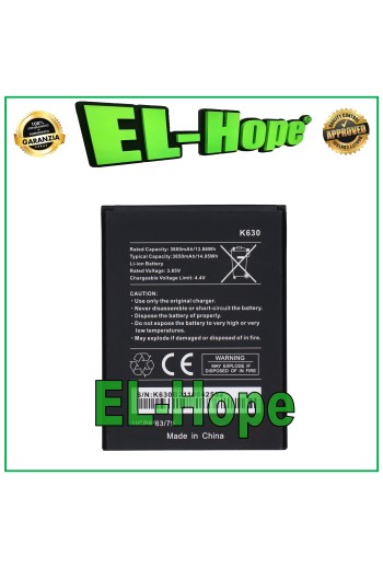 Ersatzakku 1ICP6/63/79 K630 für Wiko Y82 Akku 3,85V 3650mAh