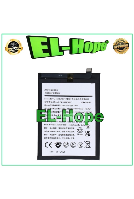 EB-BA146ABY AKKU FÜR SAMSUNG GALAXY A14 5G SM-A146B 5000 mAh GLEICH ORIGINAL