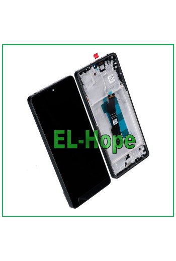 OLED-TOUCH-LCD-DISPLAY FÜR XIAOMI POCO M6 PRO 4G 2312FPCA6G 2024 SCHWARZER RAHMEN