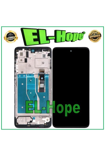 OLED-LCD-DISPLAY + RAHMEN FÜR MOTOROLA MOTO G52 XT2221 XT-2221 TOUCHSCREEN-GLAS