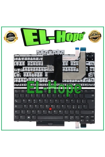 ITALIENISCHE TASTATUR FÜR LENOVO THINKPAD T460S T470S + TRACKPAD-TASTATUR SCHWARZ