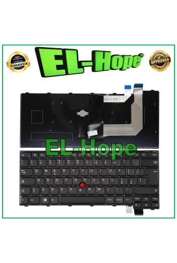 ITALIENISCHE TASTATUR FÜR LENOVO THINKPAD T470 T480 A475 NOTEBOOK + SCHWARZES TRACKPAD