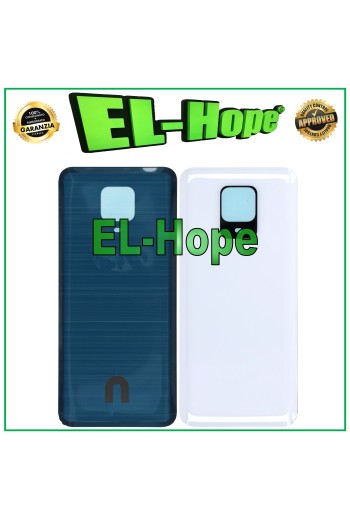 BATTERIEABDECKUNG FÜR XIAOMI REDMI NOTE 9 PRO M2003J6 / 9S RÜCKSEITE WEISS