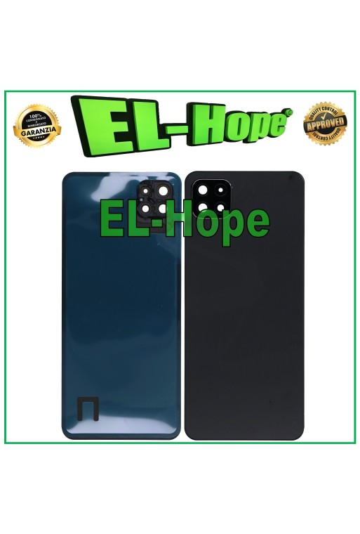 Akkudeckel für Samsung Galaxy A22 5G SM-A226, schwarze Rückseite