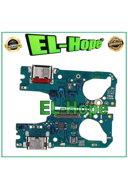 Ladeanschluss für Samsung Galaxy M55 SM-M556 B Mikrofon-Ladestation