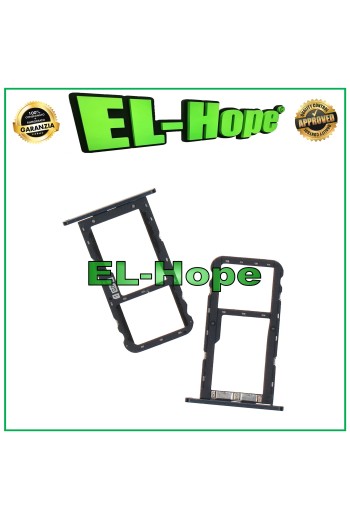 Slot Cart Fach SIM-Kartenhalter + Micro SD für Zenfone 5 ZE620KL X00QD Schwarz