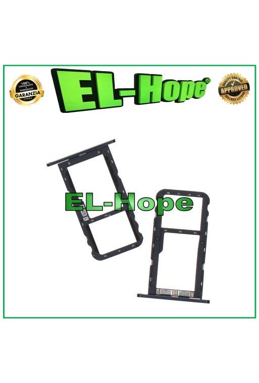 Slot Cart Fach SIM-Kartenhalter + Micro SD für Zenfone 5 ZE620KL X00QD Schwarz