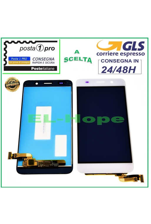 LCD-DISPLAY FÜR HUAWEI Y6 SCL-L01 SCL-L21 TOUCHSCREEN GLASBILDSCHIRM WEISS