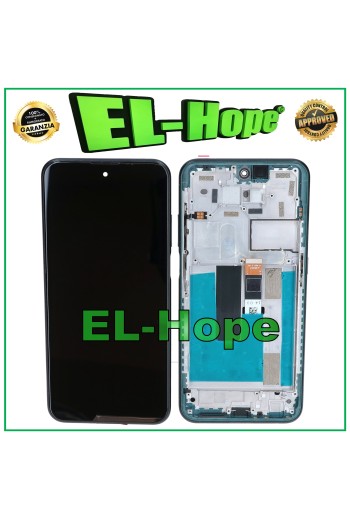 LCD-DISPLAYRAHMEN FÜR NOKIA X10 TA-1332 TA-1350 TOUCHSCREEN GLASBILDSCHIRM SCHWARZ