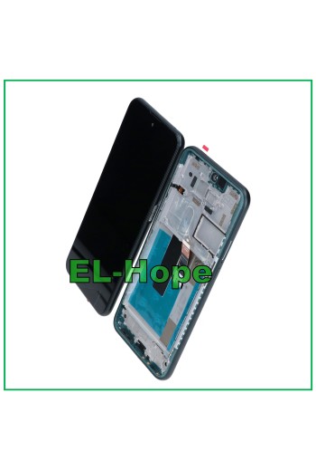 LCD-DISPLAYRAHMEN FÜR NOKIA X10 TA-1332 TA-1350 TOUCHSCREEN GLASBILDSCHIRM SCHWARZ