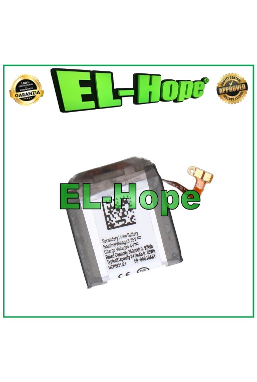 EB-BR830ABY AKKU FÜR SAMSUNG GALAXY WATCH ACTIVE 2 SM-R830 40MM 247 mAh EB-BR830ABY AKKU FÜR SAMSUNG GALAXY WATCH ACTIVE 2 SM-R830 40MM 247 mAh